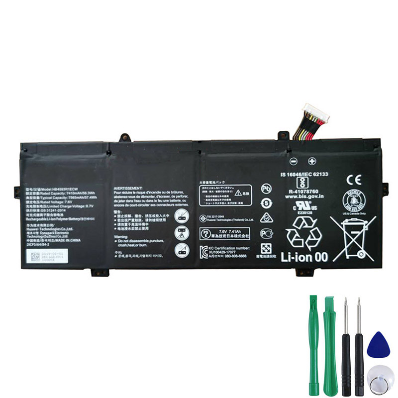 56.3Wh Battery For Huawei MagicBook i7 8550U