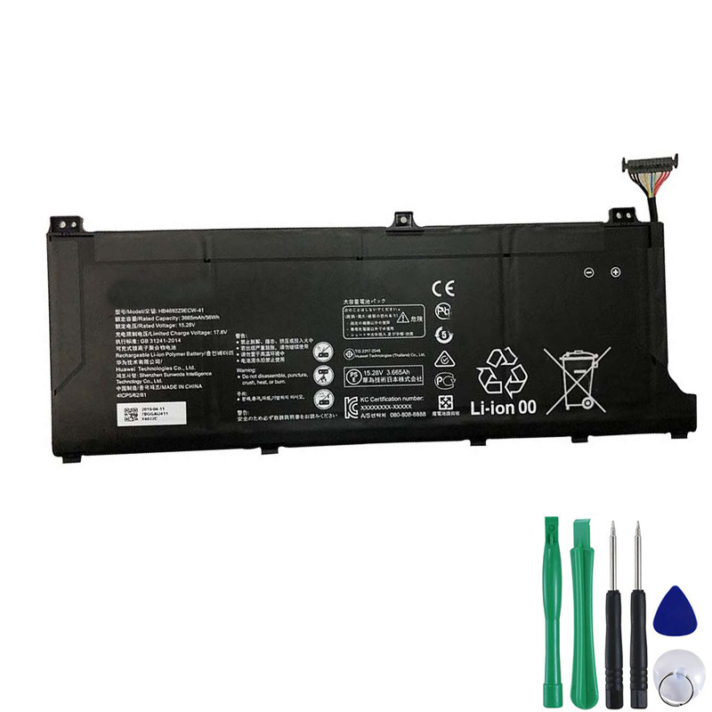 56Wh Battery For Huawei 4ICP5/62/81