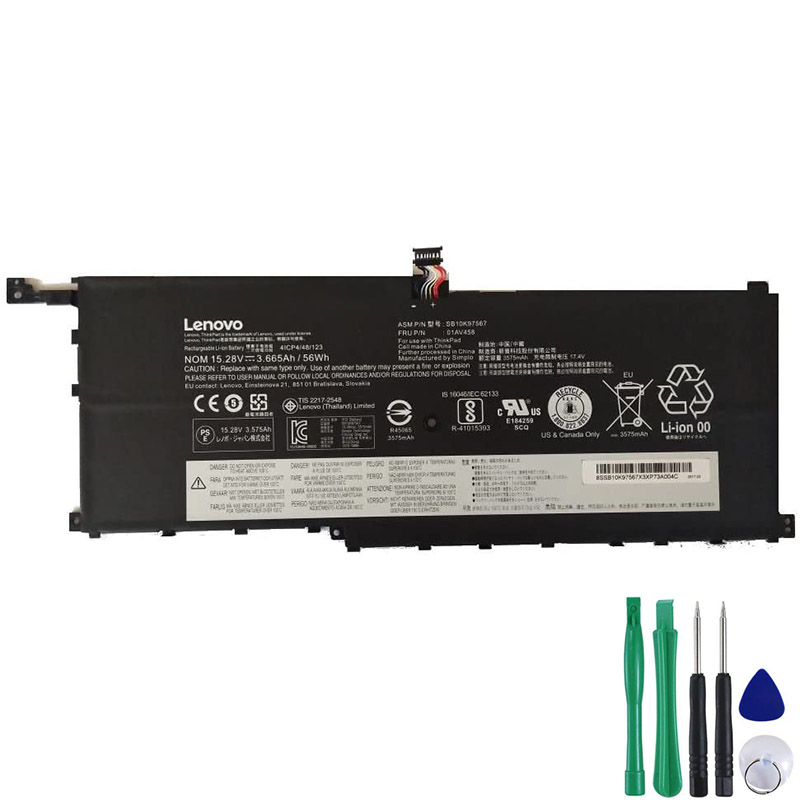 56Wh Battery For Lenovo Thinkpad X1 Yoga 2nd Gen 2017