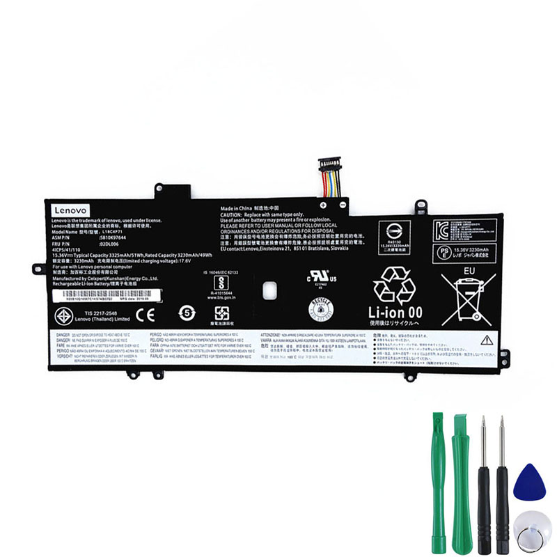 Battery For Lenovo 5B10W13931 51Wh